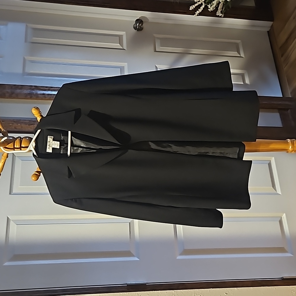 Long black blazer